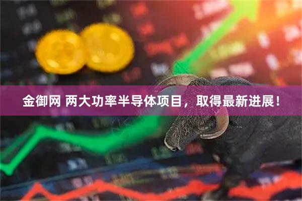 金御网 两大功率半导体项目，取得最新进展！