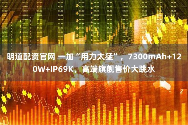 明道配资官网 一加“用力太猛”，7300mAh+120W+IP69K，高端旗舰售价大跳水