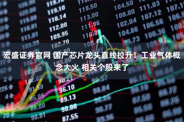 宏盛证券官网 国产芯片龙头直线拉升！工业气体概念大火 相关个股来了